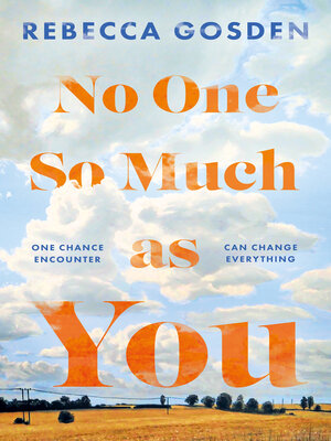 cover image of No One So Much as You